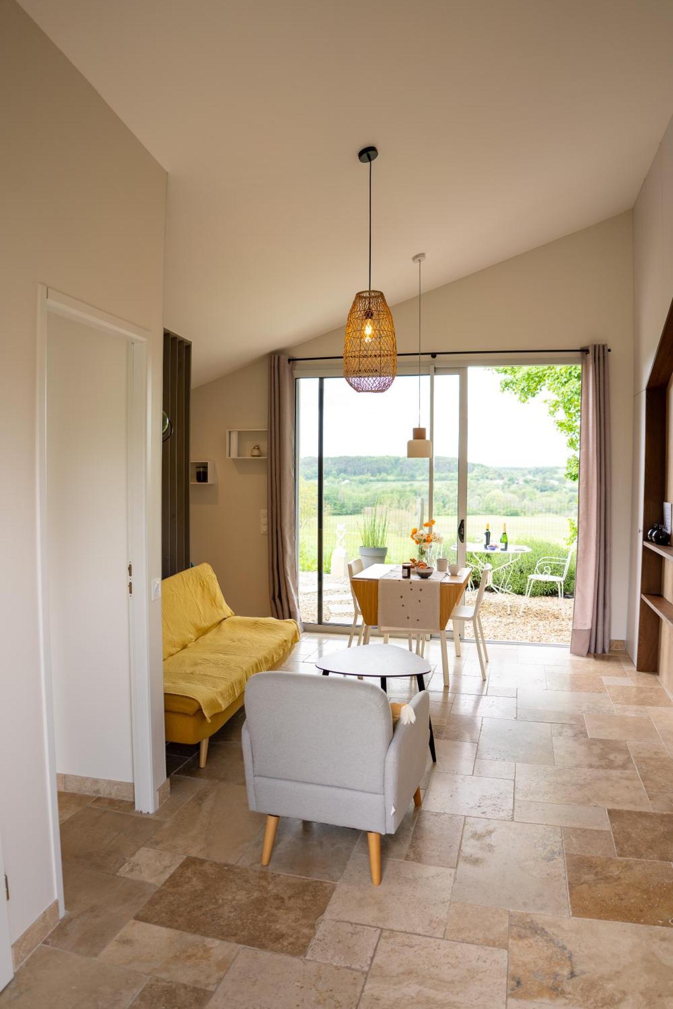 Spa Nordique Avec Vue Sur La Campagne Saint-Paul-Lizonne 외부 사진